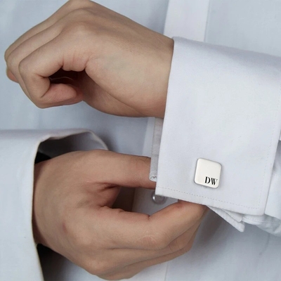 Jewelry Main Material Stainless steel 4 Colors Cufflinks for Wedding Business Jewelry