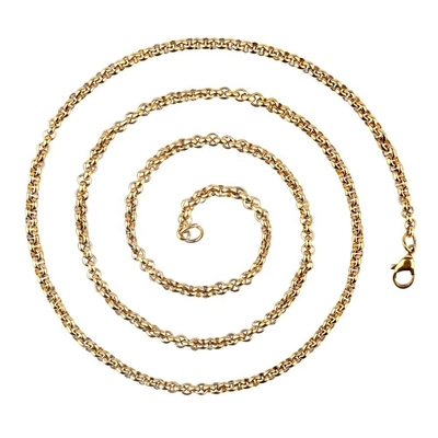 Stainless Steel Pearl Chain Necklace 2.0mm Wide 16"/18"/20"/22"/24"/26"30" Picture