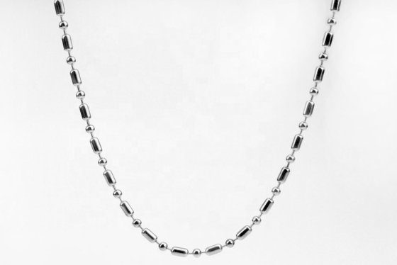 Stainless Steel Bead Chain For Necklace Silver/Gold 2.2mm and 2.4mm Wide Chain Picture