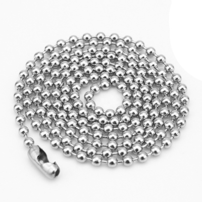 Stainless Steel Ball Chain Necklace Silver/Gold 2.0mm Wide 16"/18"/20"/22"/24"/26"30