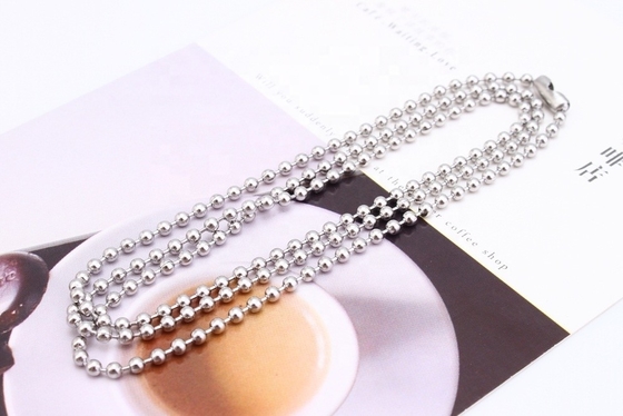 Stainless Steel Ball Chain Necklace Silver/Gold 2.0mm Wide 16"/18"/20"/22"/24"/26"30