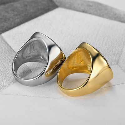 Fashionable Stainless Steel Ring for Men Europe and USA Horus's Eyes Fashion Accessory