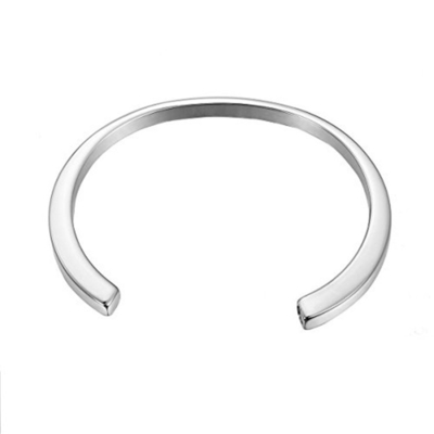 Rose Gold Plated Stainless Steel Cremation Bracelet for Memorial Tribute Keepsake