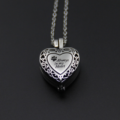Jewelry Type Stylish Cremation Necklace Keepsake Pendant for Men/Women Funeral Casket