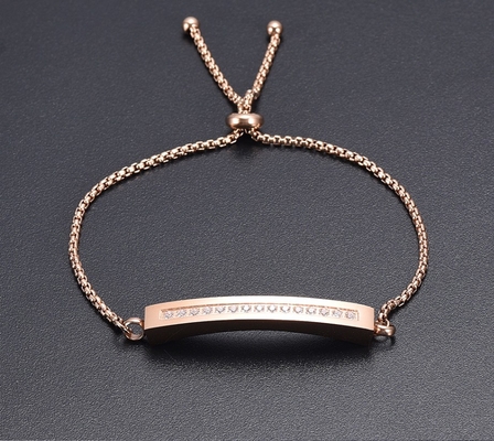 Silver/Gold/Rose Gold Black Memorial Bangle With Clear Stone Cremation Bracelet For Ashes