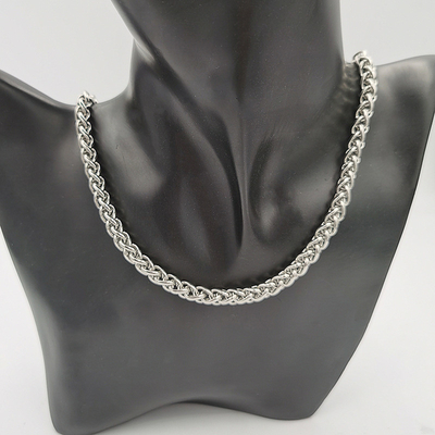 Ant Angel Punk Stainless Steel Necklace for Men Women Curb Link Chain Chokers OEM/ODM