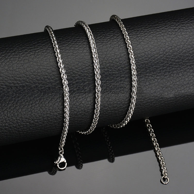 Ant Angel Punk Stainless Steel Necklace for Men Women Curb Link Chain Chokers OEM/ODM