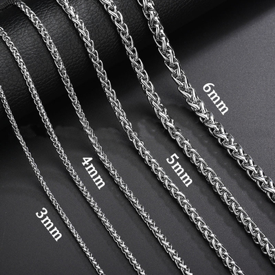 Ant Angel Punk Stainless Steel Necklace for Men Women Curb Link Chain Chokers OEM/ODM