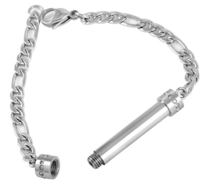 Free Shipping Personalized DIY Stainless Steel Cremation Jewelry Bracelet for Women Men