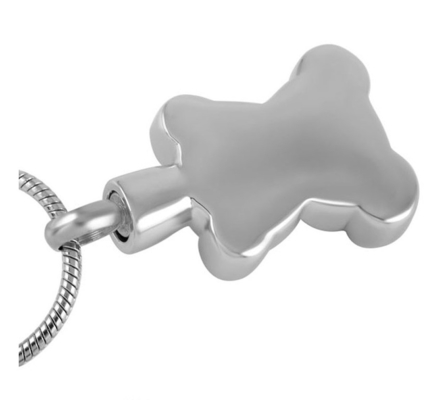 Stainless Steel Cremation Jewelry Keepsake Pendant for Pet Memorial Urn Necklace