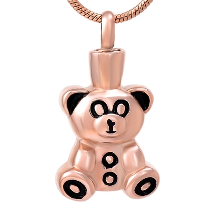 Stainless Steel Cremation Jewelry Keepsake Pendant for Pet Memorial Urn Necklace