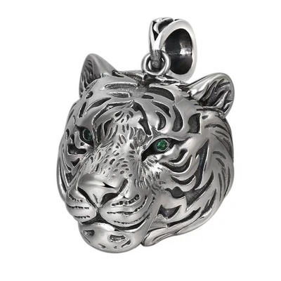 Simple Style 925 Silver Pendant Retro Thai Silver Men's Chain for a Fashion Statement