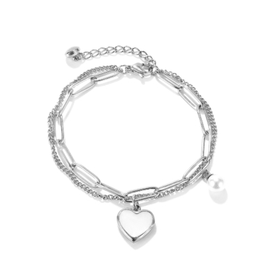 OEM/ODM Stainless Steel Bracelet with Japanese and Korean Popular Ins Niche Design
