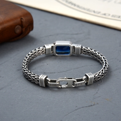 Diamond-encrusted Bracelet Couple Men's Hand-woven grade Niche Design Bracelet for Women