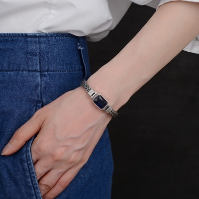 Diamond-encrusted Bracelet Couple Men's Hand-woven grade Niche Design Bracelet for Women