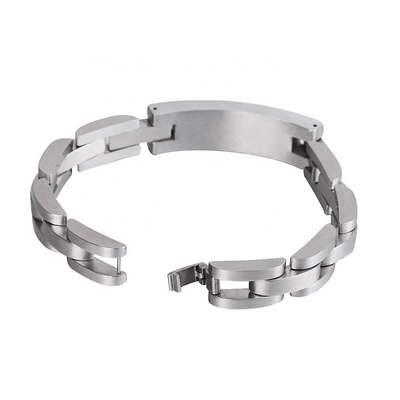 Carbon Fibre Stainless Steel God Bless Memorial Urn Bracelet for Children's Cremation