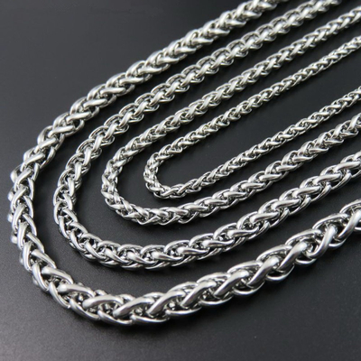 OEM/ODM Stainless Steel Keel Chain Flower Basket Chain Pendant Necklace for Men and Women