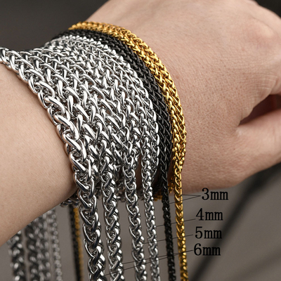 OEM/ODM Stainless Steel Keel Chain Flower Basket Chain Pendant Necklace for Men and Women