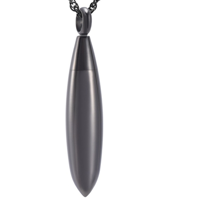 Picture High Capacity Water Drop Pendant Rose Gold/Black/Gold Ashes Holder Memorial Urn Cremation Jewelry