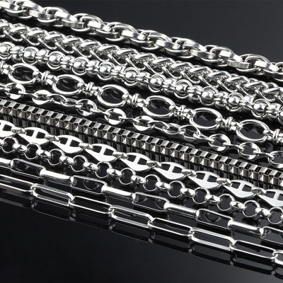 Unisex Stainless Steel Jewelry Chain for DIY Necklace and Bracelet Unique Designs