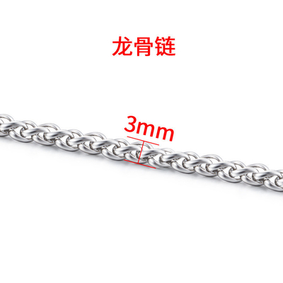 Unisex Stainless Steel Jewelry Chain for DIY Necklace and Bracelet Unique Designs