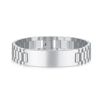 European and American Simple CNC Inlay Titanium Steel Men's Bracelet Jewelry Type Bracelets