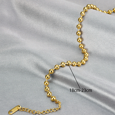 Simple Temperament Light Luxury Ladies Titanium Steel Bracelet with Geometric Pattern