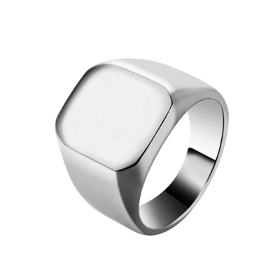 TRENDY Occasion Stainless Steel Ring for Men in Europe or America