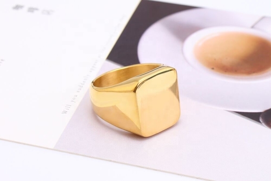 TRENDY Occasion Stainless Steel Ring for Men in Europe or America