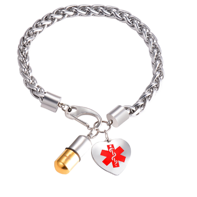 18K Gold Plated Stainless Steel Ring Bracelet Excellent Accessory for Hand Jewelry