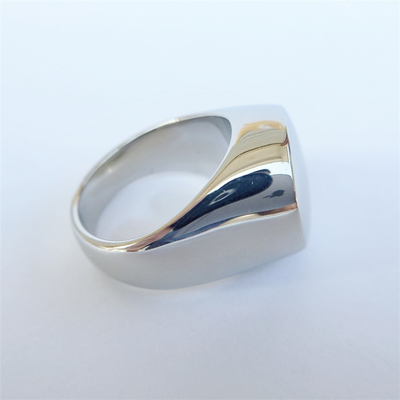 Classic Style Stainless Steel Round Ring Cremation Pet Jewelry with Inlay Technology