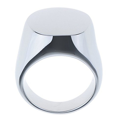 Classic Style Stainless Steel Round Ring Cremation Pet Jewelry with Inlay Technology