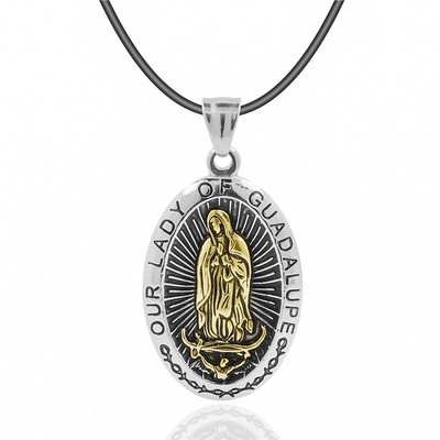 Religious Style Decoration Simple Venus Madonna Pendant Stainless Steel Tag