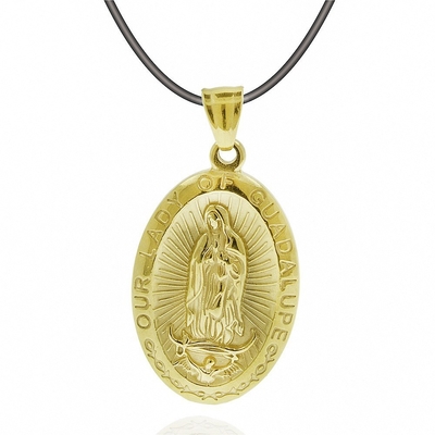 Religious Style Decoration Simple Venus Madonna Pendant Stainless Steel Tag