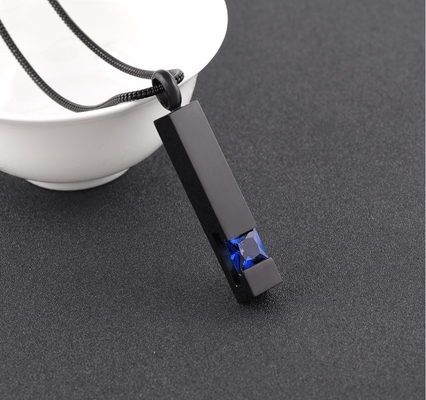 Stainless Steel Keepsake Memorial Urn Necklace for Women Men Inlay Technology CNC
