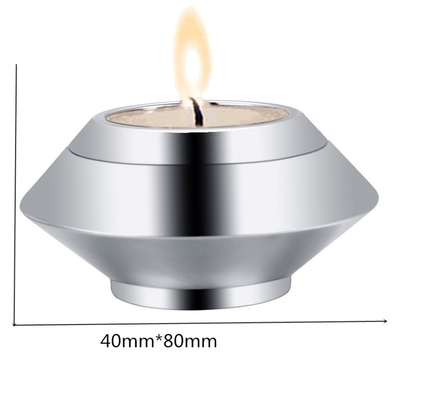316L Stainless Steel Candlestick Urn for Human/Pet Ashes Cremation Jewelry Keepsake