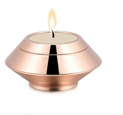 316L Stainless Steel Candlestick Urn for Human/Pet Ashes Cremation Jewelry Keepsake