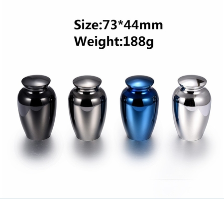 Personalized Memorial Jewelry Ashes Holder Urn for Small Animals Funeral Keepsake