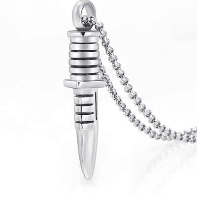 Memorial Ashes Locket Stainless Steel Pendant Jewelry 2 Colors for Men's Keepsake Gift