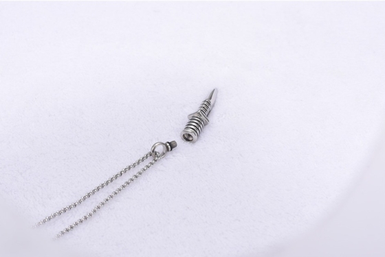 Memorial Ashes Locket Stainless Steel Pendant Jewelry 2 Colors for Men's Keepsake Gift