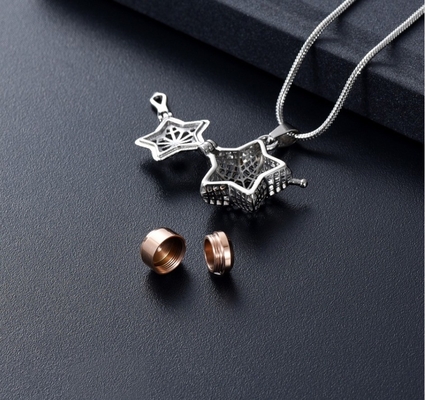 Decoration Jewelry Stainless Steel Cremation Necklace for Pet and Human Ashes
