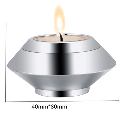 316L Stainless Steel Candlestick Urn for Human/Pet Ashes Cremation Locket Free Engrave