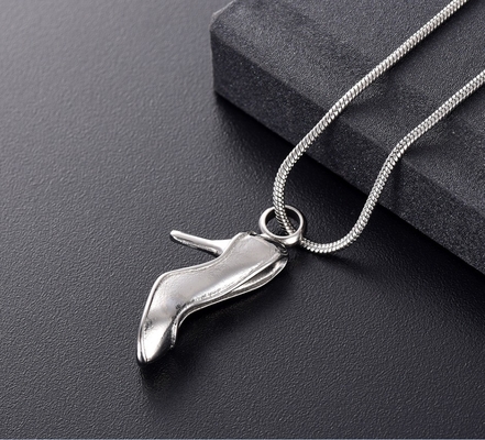 Lay's Heel Stainless Steel Fashionable Jewelry Memorial Urn Necklace with Free Funnel