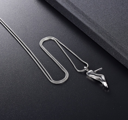 Lay's Heel Stainless Steel Fashionable Jewelry Memorial Urn Necklace with Free Funnel