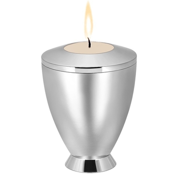 Free Engrave Cremation Urns For Human Ashes Stainless Steel Keepsake Jewelry 75*60mm