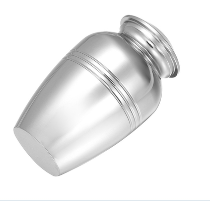 75*45mm Candle Holder Cremation Urn for Human Pet Ashes Stainless Steel Unique Designs
