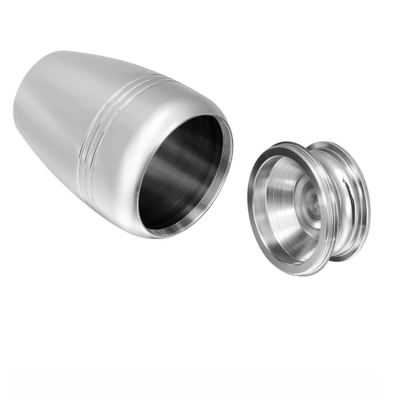 75*45mm Candle Holder Cremation Urn for Human Pet Ashes Stainless Steel Unique Designs