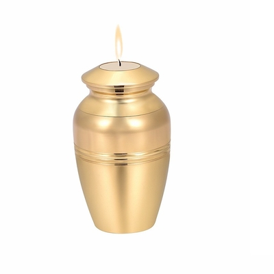 75*45mm Candle Holder Cremation Urn for Human Pet Ashes Stainless Steel Unique Designs