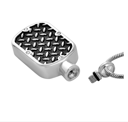 Stainless Steel Cremation Jewelry For Ashes Pendant Keepsake Pendant Necklace Free Engrave