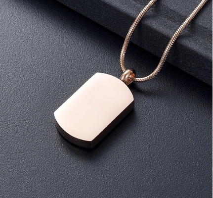 Stainless Steel Cremation Necklace For Ashes Cross Memorial Jewelry With Ashes Holder
